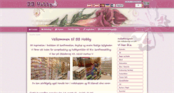 Desktop Screenshot of bbhobby.dk